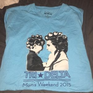 Tri delta moms weekend shirt